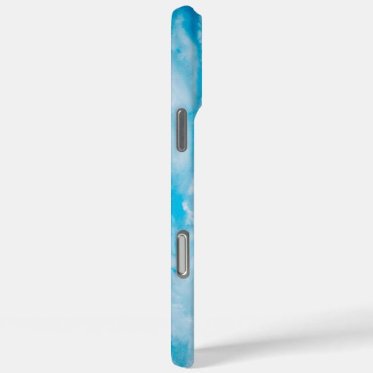 "サンディ足"引用文ブルー海&サンディビーチ写真 Case-Mate iPhoneケース (裏面 / 右)