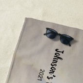 サンディ·アンド·トロピカル·海ビーチ·ファミリー ビーチタオル (インサイチュ)