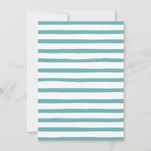 サンディ・ショアーズ熱帯運動発表 招待状 (裏面)