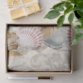 サンディ・シーシェルヒトデ海辺デコップコーナー 薄葉紙 (ギフト)