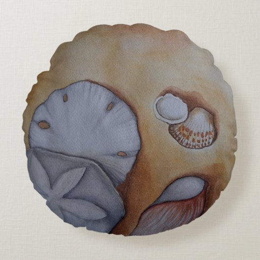 サンディ・シーシェル ラウンドクッション (正面)