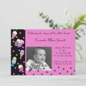 サンデショップ/フォト誕生日 招待状 (スタンド正面)