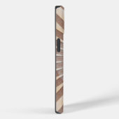 サンデッキ – 木ストライプの製日が差すこと Case-Mate iPhoneケース (裏面 / 右)