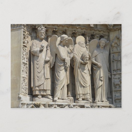 サンデニスノートルダムドパリ ポストカード (正面)