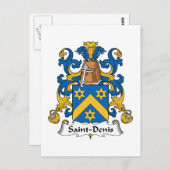 サンデニス家紋 ポストカード (正面/裏面)