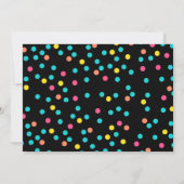 サンデパーティー誕生日 招待状 (裏面)