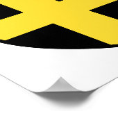 サンデビッドバッジ(ウェールズ/シmru) ポスター (角)