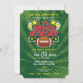 サンデーすごいサッカーパーティー 招待状 (正面)