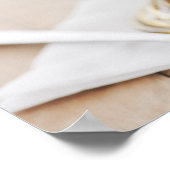 サンデーのクローズアップとさくらんぼの上面 ポスター (角)