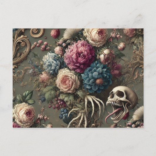 サンデーのシニック – ゴシックビクトリアン様式 シーズンポストカード (正面)