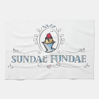 サンデーの皿タオル キッチンタオル