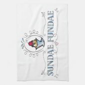 サンデーの皿タオル キッチンタオル (縦)