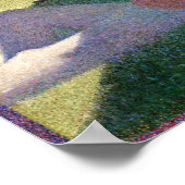 サンデーアフタヌーンズスーラットネオ絵画印象派 ポスター (角)