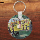 サンデーアフタヌーンラグランデジャットジョルジュスジュラット キーホルダー (正面)