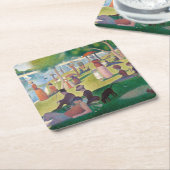 サンデーオンラグランデジャットシュアラ絵画ト スクエアペーパーコースター (アングル)