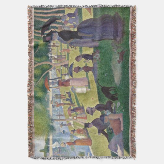 サンデーオンラグランデジャットシュアラ絵画ト スローブランケット (正面縦)