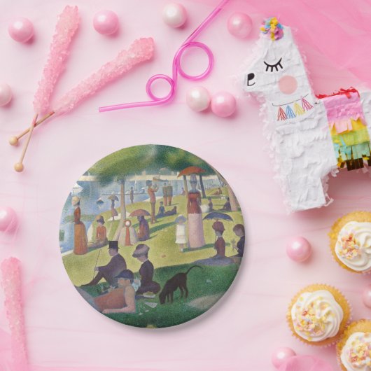 サンデーオンラグランデジャットシュアラ絵画ト ペーパープレート (パーティー)