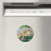 サンデーオンラグランデジャットシュアラ絵画ト マグネット (インサイチュ (食洗機))