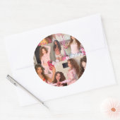 サンデーカロジェラズコラージシール ラウンドシール (封筒)