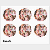 サンデーカロジェラズコラージシール ラウンドシール (シート)