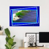 サンデーサーファーinヴェネツィアカリフォルニア ポスター (ホームオフィス)