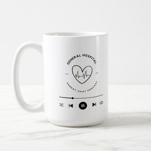 サンデーシフトでお茶。 コーヒーマグカップ (左)