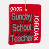 サンデースクール先生エクストラナレカスタム セラミックオーナメント (右)