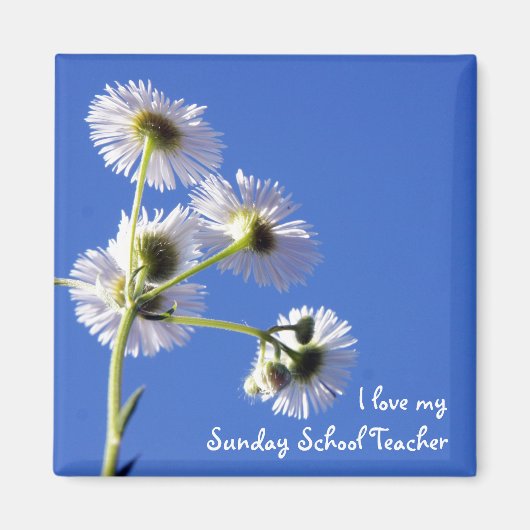 サンデースクール先生マグネット マグネット (正面)