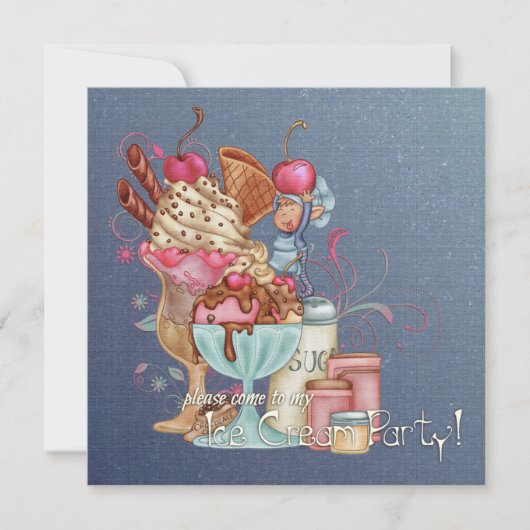 サンデーチーフ 招待状 (正面)