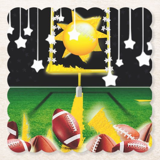 サンデーナイトサッカー！ ペーパーコースター (正面)