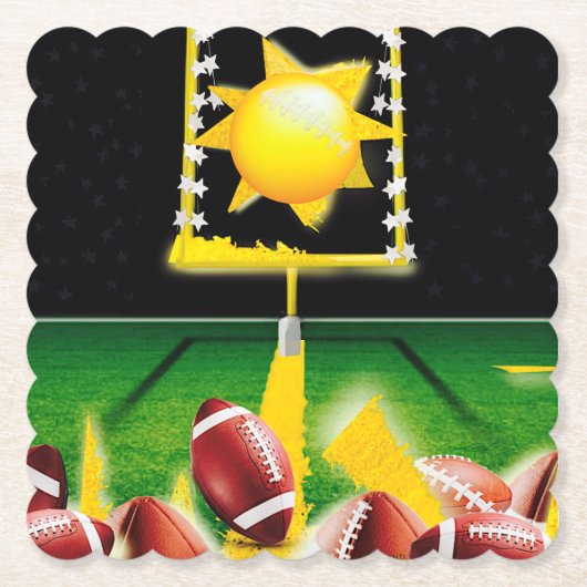 サンデーナイトサッカー！ ペーパーコースター (正面)