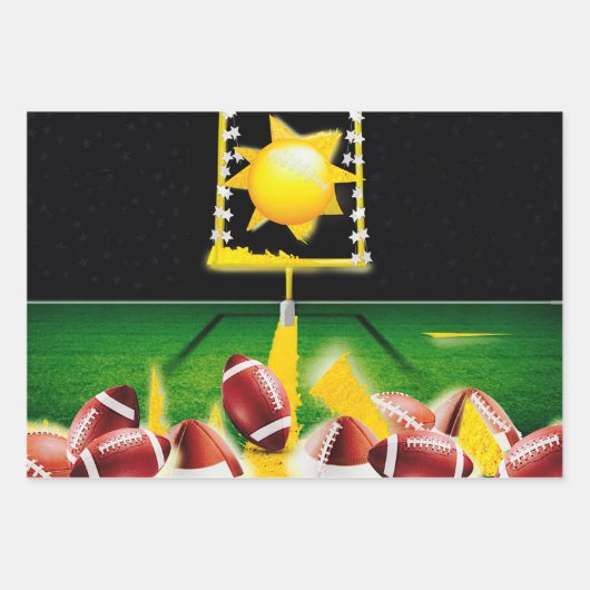 サンデーナイトサッカー ラッピングペーパーシート (正面3)