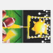 サンデーナイトサッカー ラッピングペーパーシート (正面)