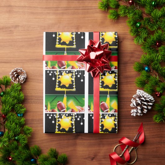 サンデーナイトサッカー ラッピングペーパー (クリスマスギフト)
