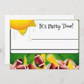 サンデーナイトサッカー！ 招待状 (正面/裏面)