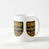 サンデーナイトモトクロスマグ コーヒーマグカップ (正面右)