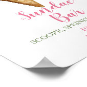 サンデーバー彼女はスクープされたブライダルシャワー ポスター (角)