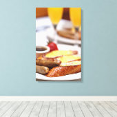 サンデーブランチ キャンバスプリント (インサイチュ (ウッドフロア))