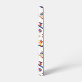 サンデーリバーメインスキースノーボードパターン SAMSUNG GALAXYケース (左側面)