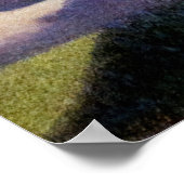 サンデー・オン・ラ・グランデ・ジャット – ジョルジュ・ジュラト1884 ポスター (角)