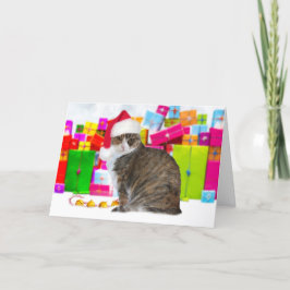 サンデー・ザ・クリスマス・キャット カード