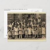 サンデー・スクール・クラスの小さなチャルーブ ポストカード (正面/裏面)