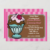 サンデ·ショッストライププ· 招待状 (正面/裏面)