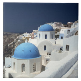 サントイリーニ島ギリシャ陶磁器タイル タイル