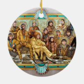 サントゥアリオデシャマヨニューメキシコオーナメント セラミックオーナメント (裏面)