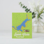 サントクロワ湖フランスの観光地図 (スタンド正面)