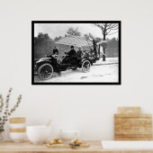 サントスドゥモント飛行機車1909 ポスター (キッチン)