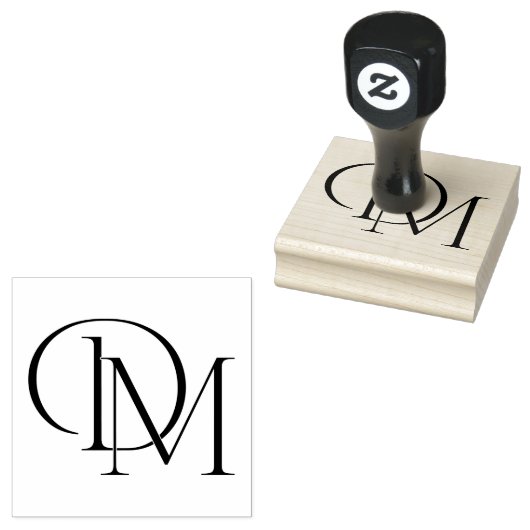 サントス結婚のロゴ |モノグラム結婚ズ ラバースタンプ (押印)