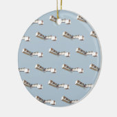 サントス – デュモン14 – ビス飛行機 セラミックオーナメント (左)
