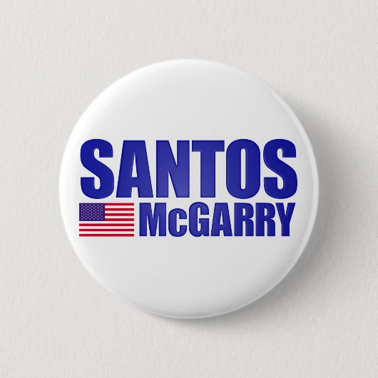 サントスMcGarry 缶バッジ (正面)